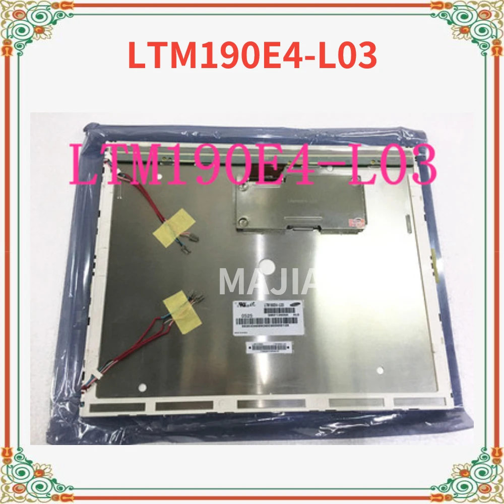 شاشة lcd الأصلية LTM190E4-L03 ل 19 بوصة 1280*1024 الكمال العمل اختبارها بشكل كامل