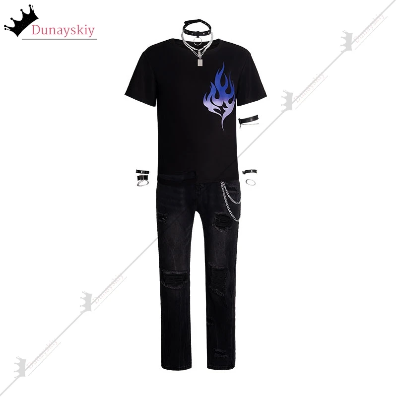 Anime Project Sekai Fuel Cosplay Full Set Costume Kohane/Shiraishi an/Toya Aoyagi Wig Uniform Halloween Disguise For Boys Girls view 6
