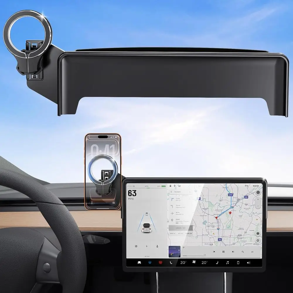 

360 ° Регулируемый автомобильный держатель для сенсорного экрана iPhone 3/Y и магнитные аксессуары