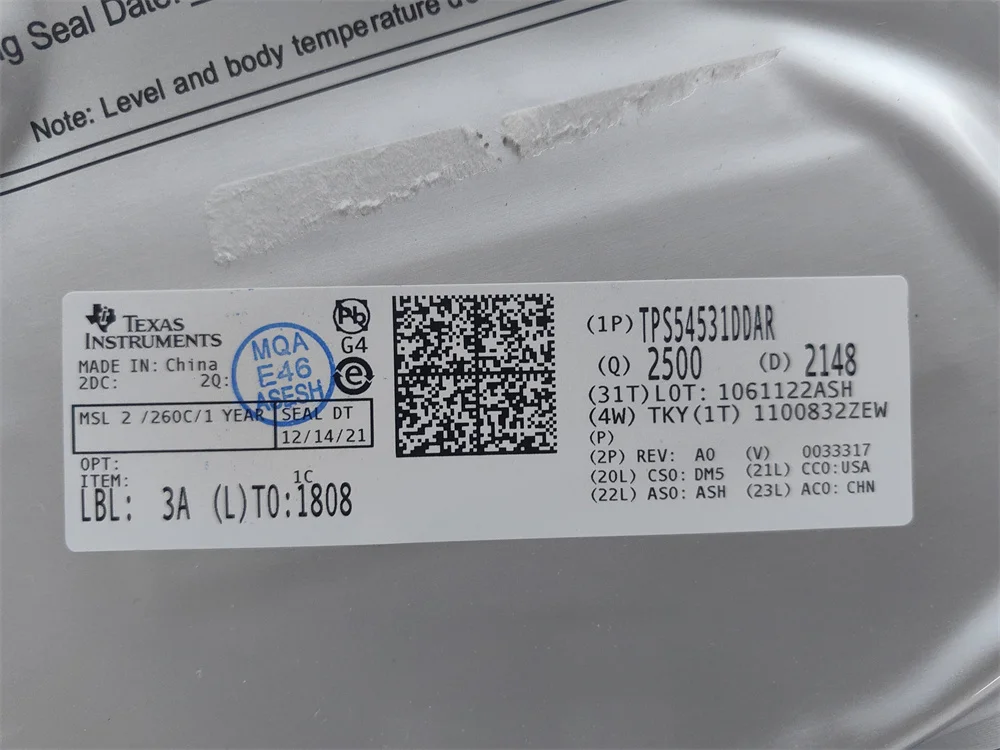 Capa protetora TPS54531DDAR