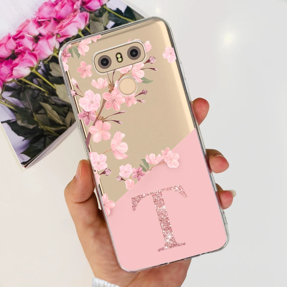 For LG G6 Case LG G6+ H870 H871 H872 H873 New Letters Cover Clear Silicone Soft TPU Phone Case For LG G6 Plus LGG6 Fundas Bumper