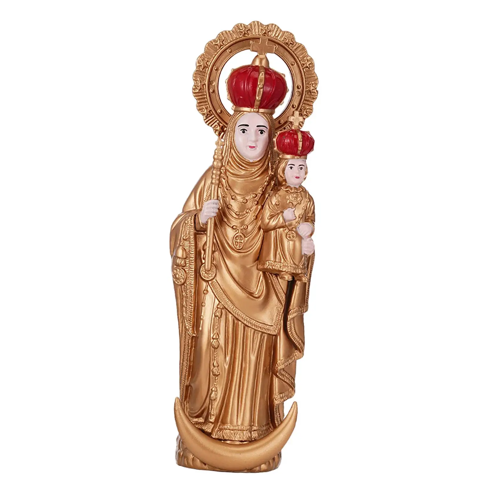 Decorative Statue Western Character Ornament Art Collectible Figurine Home Decor for Interior Decoration and Gifts