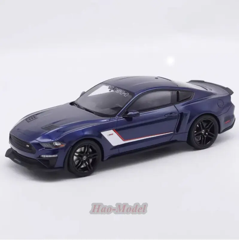 GT Spirit 1/18 For Ford GT Mustang Limited Resin Diecast Model Car Simulation Toys Birthday Gifts Hobby Display Collection Blue