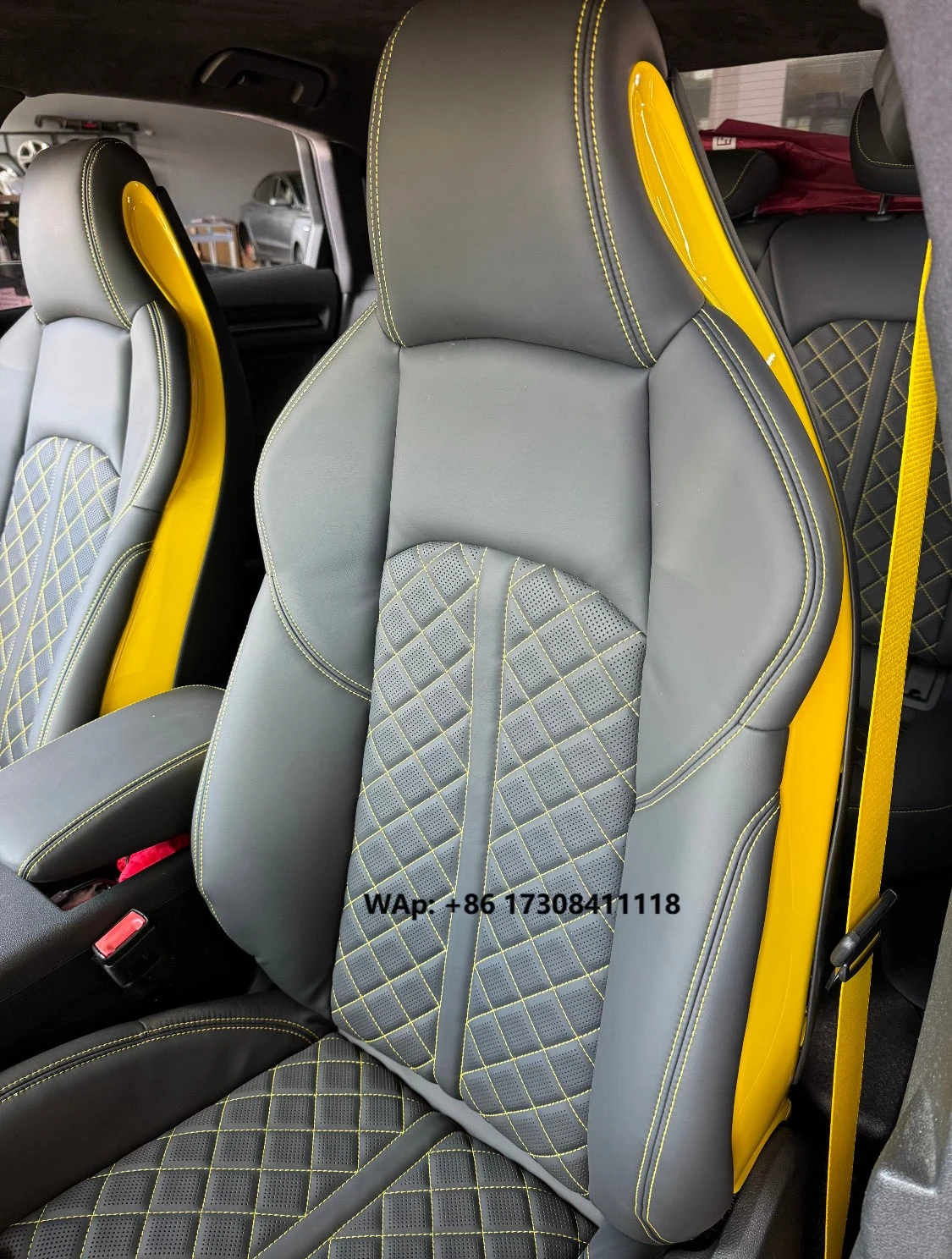 

Full Set Custom Automotive Cover Durable and Comfortable Leather Car Seat Cover for All Models