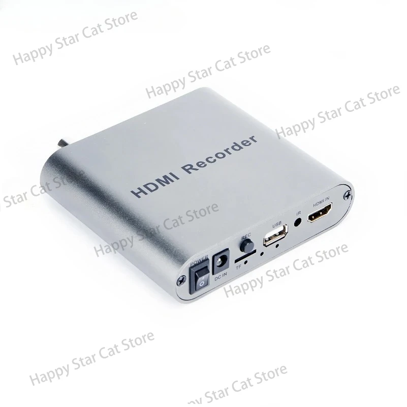 1080p Recorder Multi-track Industrial Grade Recording Box Videotape Device Live-streaming Dvr With Remote Controller