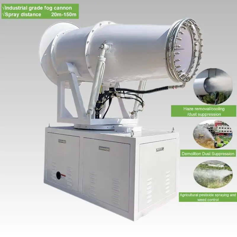 50m Agricultural Mist Cannon Sprayer High Productivity Irrigation and Pesticide Equipment for Farm and Retail Industries