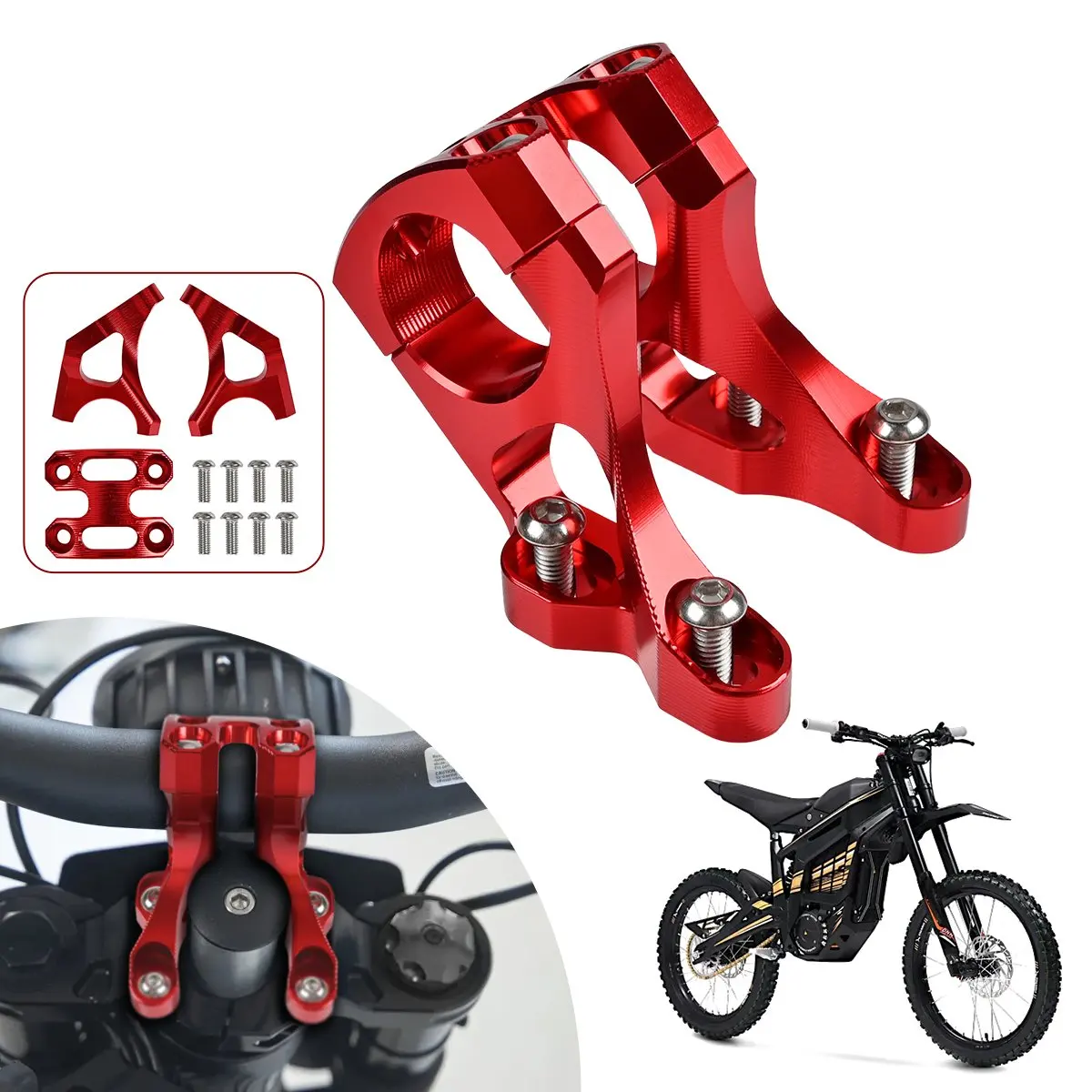 1Pair Motorcycle Front Handlebar Bar 1