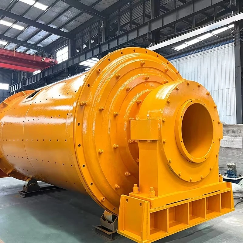 Industrial Ball Mill 700*1800mm Ore Stone Grinder 200-300kg/h Processing Capacity Anti Abrasive Inner Plate Customized