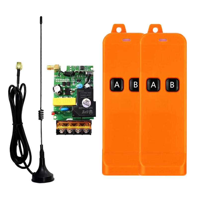 868mhz  AC220V  high power  channel   Water  pump controller switch motor lighting 1000m Industrial/agricultural