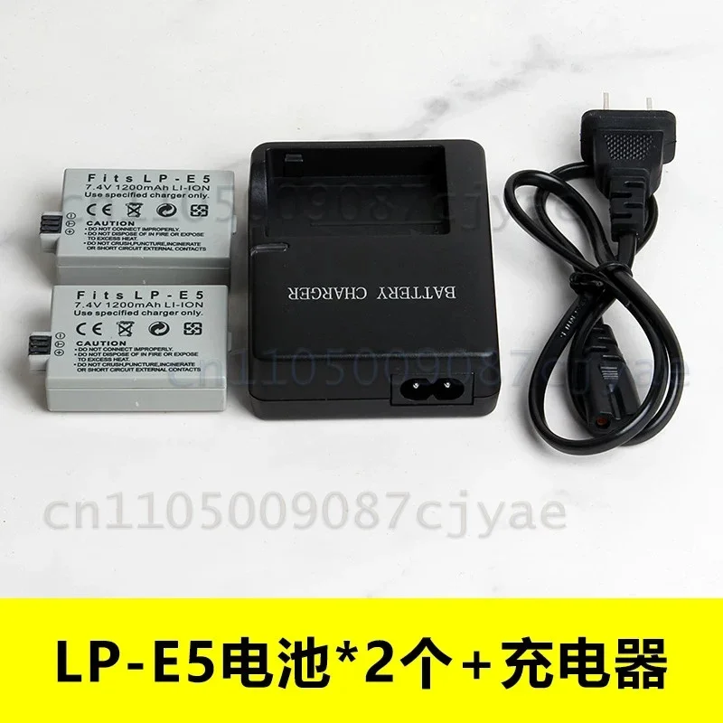 Reliable Safe LP-E5 Camera Battery Charger for Canon EOS 450D 500D 1000D 2000D DSLR Camera