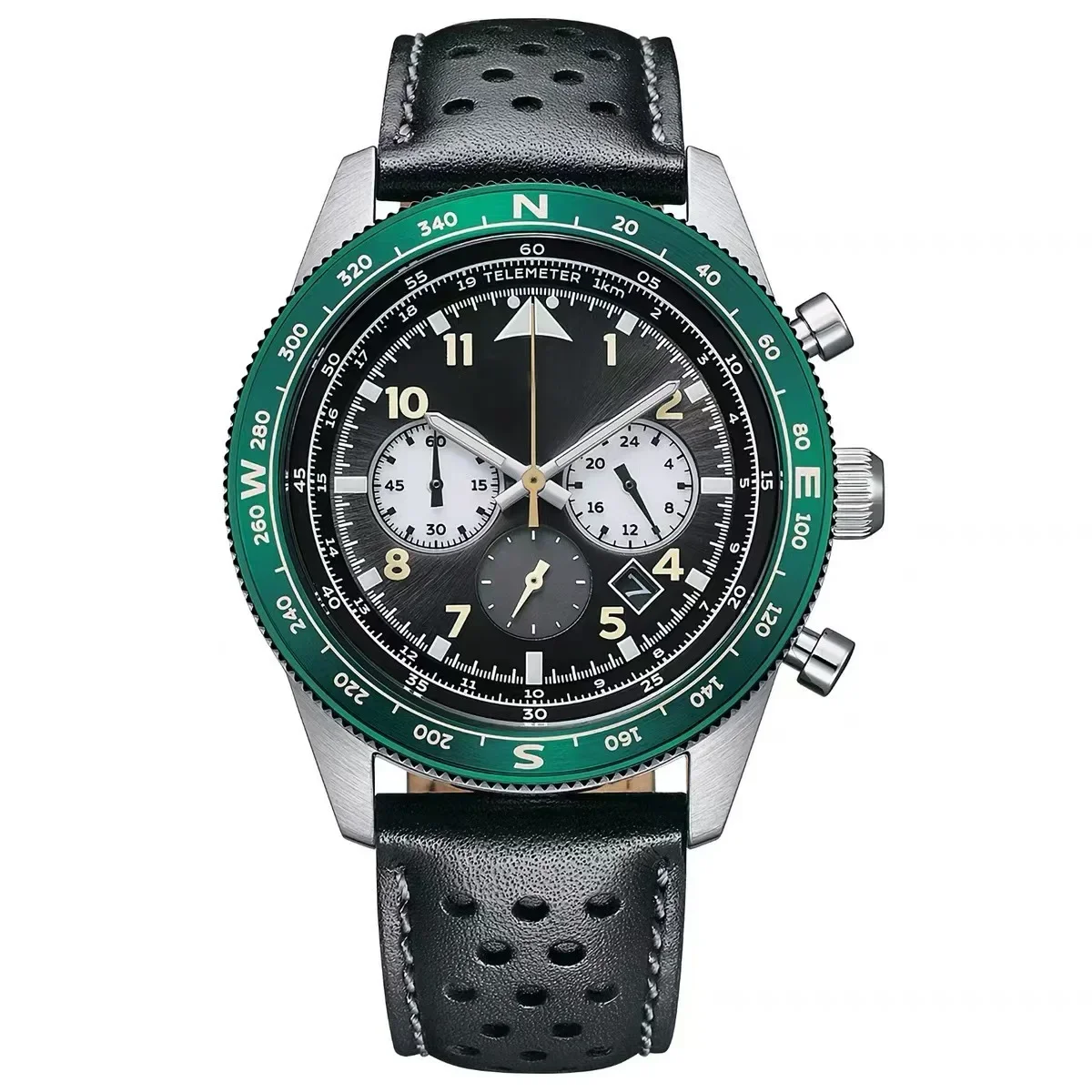 2025 Men Watches Luxury Trend Quartz Calendar Waterproof Multi Function Fancy Round Watch Stainless Automatic Watch