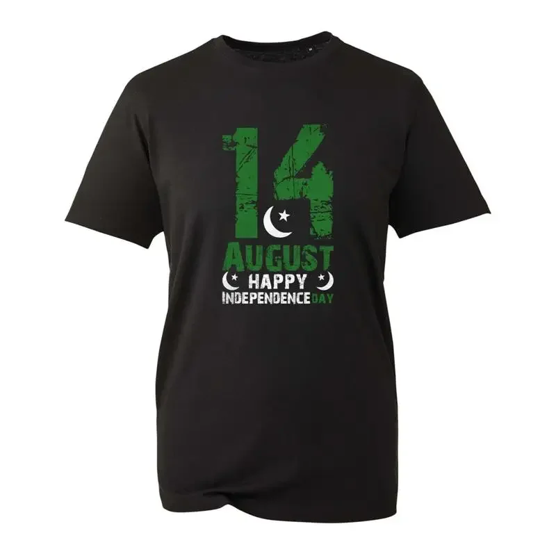 14 August Happy Independence Day T Shirt Pakistan Top