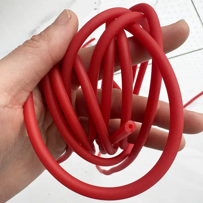 OD 5mm 1meters/2meters/5meters/10meters Rubber Tubing Natural Pure Latex Rubber Bands