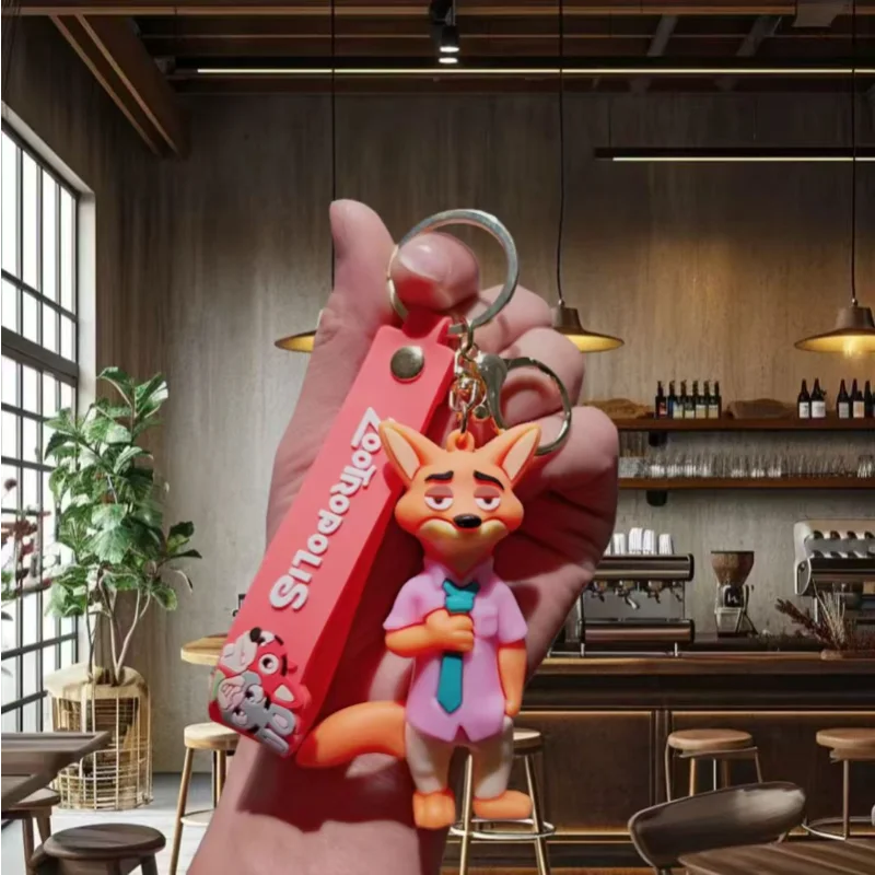 Disney Zootopia 2 Judy Nick Gary sac pendentif porte-clés support voiture porte-clés Cosplay porte-clés téléphone portable suspendus Fans cadeaux jouet