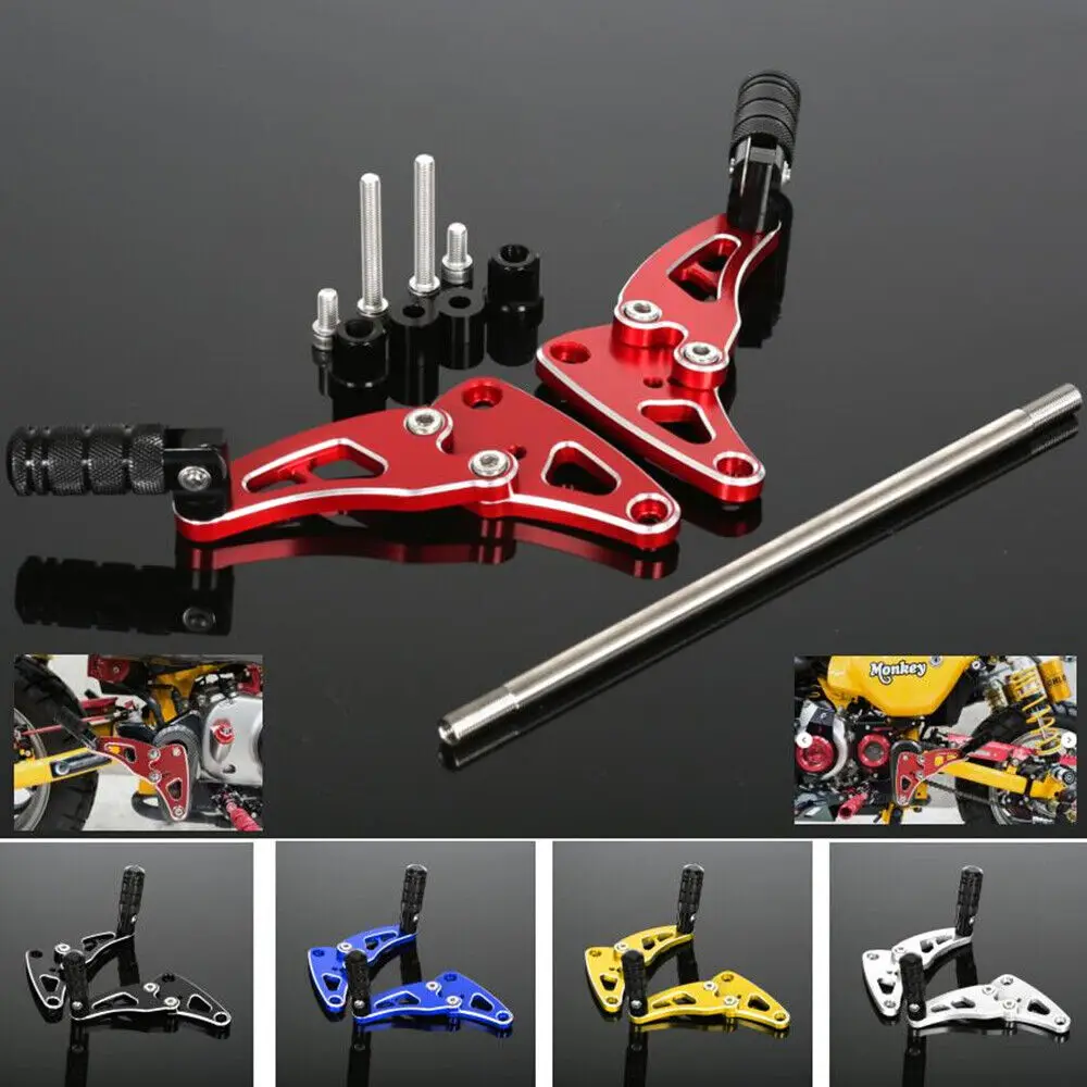 

3D Foldable Rear Passenger Footrest Pedal Pegs For Honda Monkey 125 2018-2023