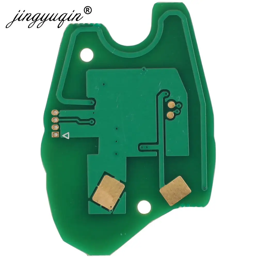 jingyuqin 2/3BTN Car Remote Key Circuit Board Suit for Renault Clio Scenic Kangoo Megane PCF7946 / PCF7947 pcf7952E Chip