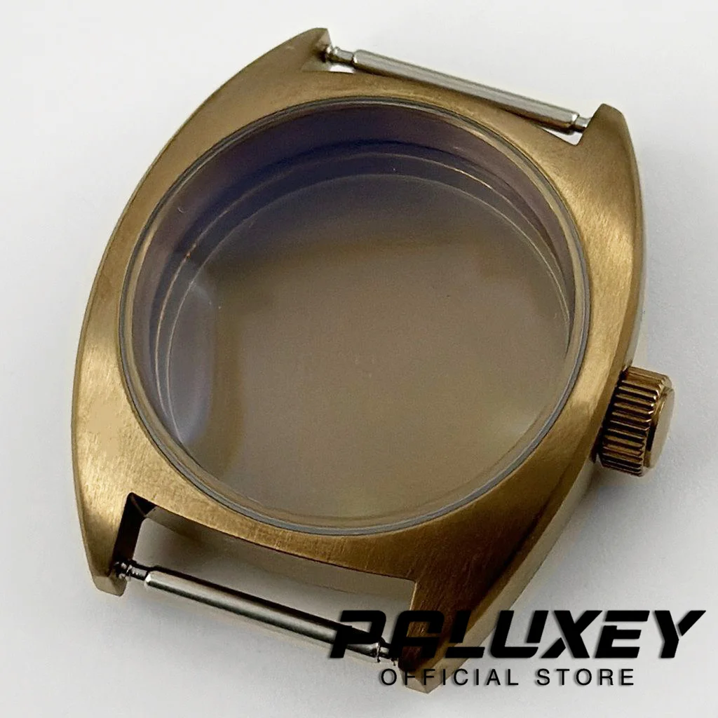 

PVD Brass Double Domed Sapphire Glass NH35 36mm/39mm Watch Cases Fit NH34 NH35 NH36 NH38 ETA2824 Movement Big Crown/Small Crown
