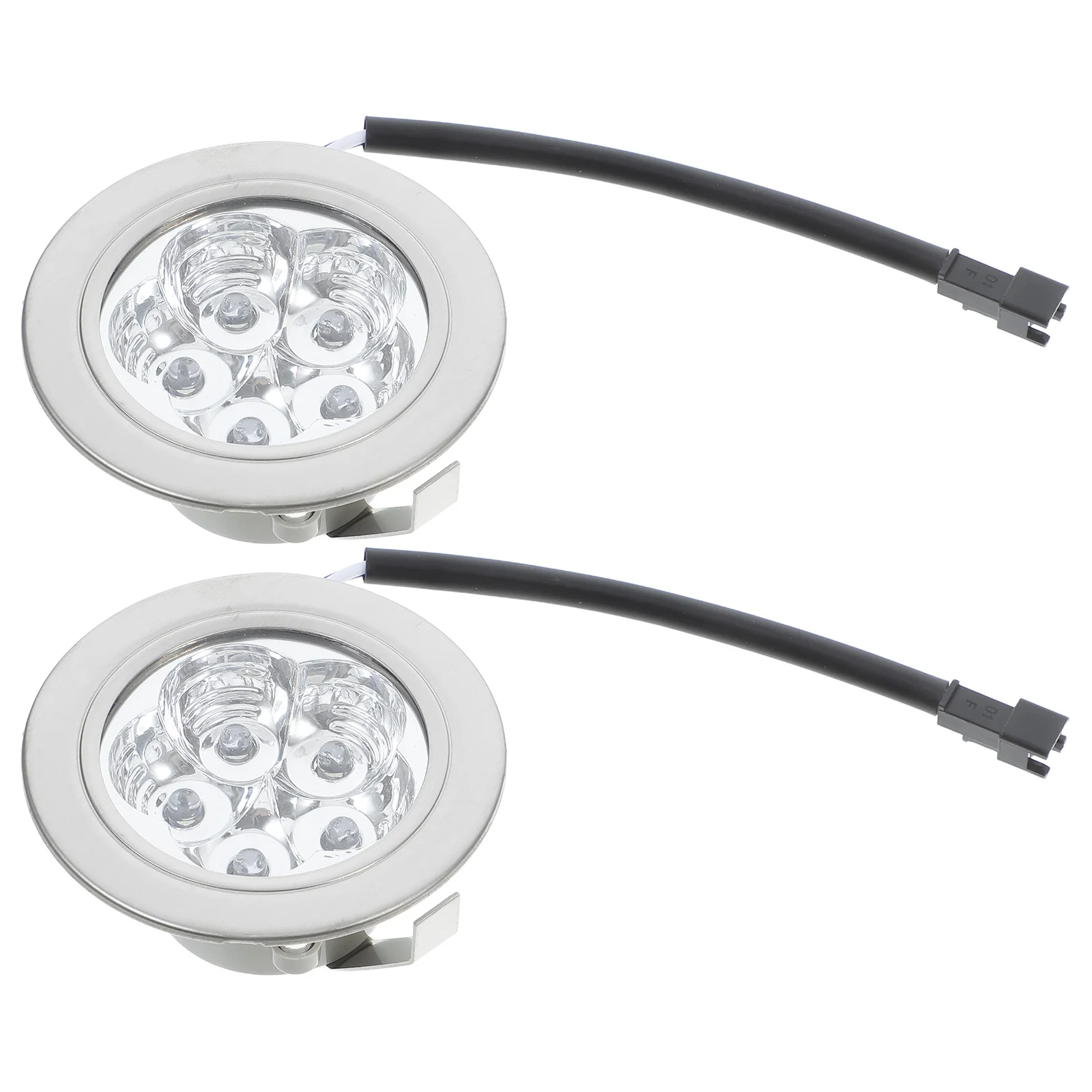 2 Pcs Range Hood Light Vent Bulbs Integrated Cooker Replacement Oven Plastic under