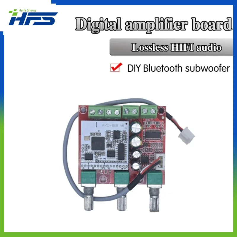 

TPA3110D2 Subwoofer Bluetooth Amplifier Board 2.1 Channel TPA3110 Active Digital Audio Amplifiers 15W*2+30W