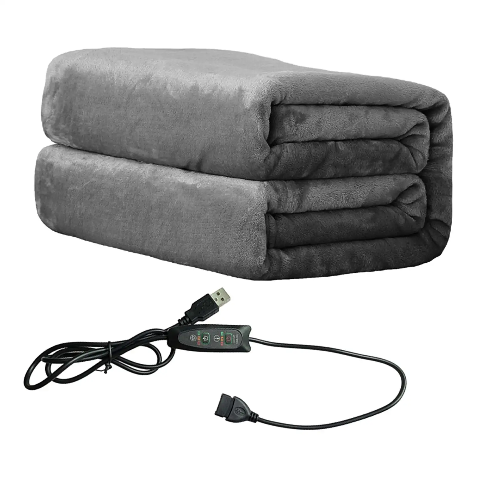 Electric Blanket Warming Mat 3 Levels USB Wearable Portable Winter Warm Shawl