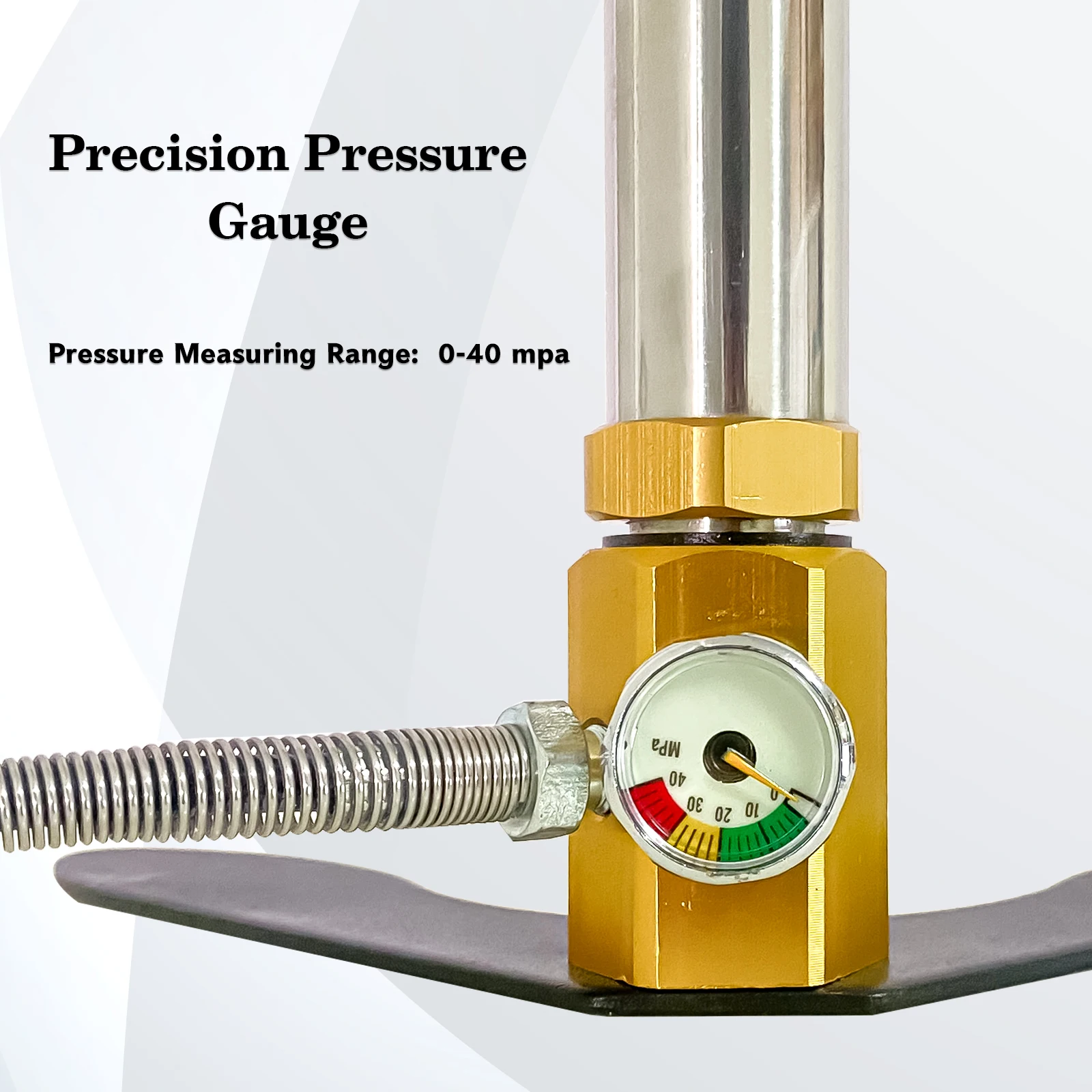 NUOGE 3-Stage 30mpa 4500Psi PCP Hand Pump High Pressure Operated HPA Tank Hunting Car Bicycle