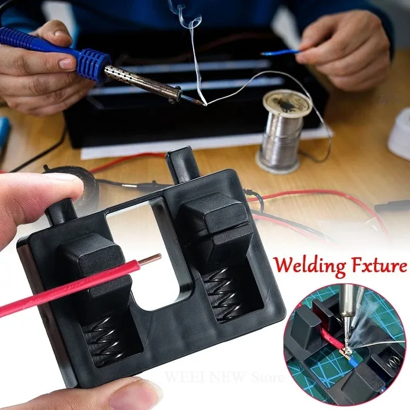 New Electronic Wire Soldering Fixture Adjustable Circuit Board Welding Holder PCB Repair Helping Hands Tool Clip Stand Clamp Kit