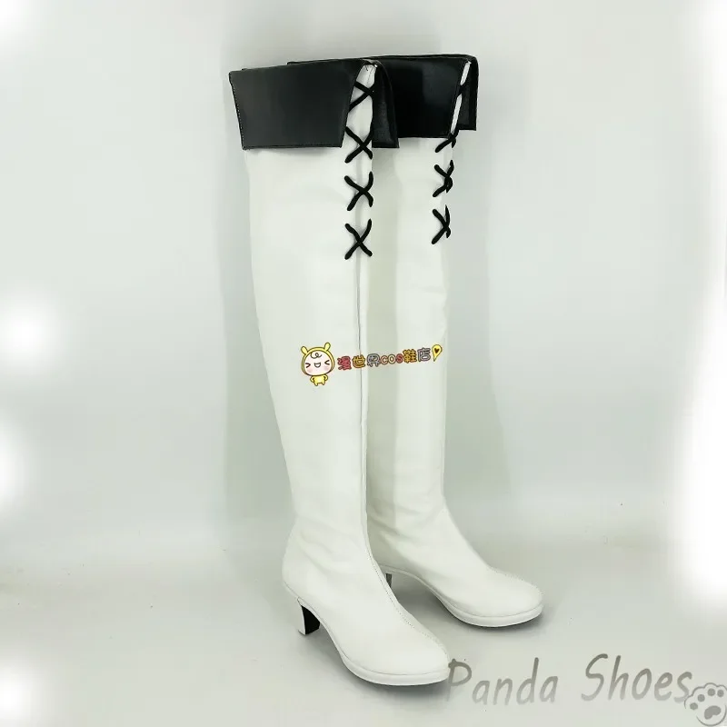 Anime Akame Ga Kill Esdeath Scarpe Cosplay Anime Cos Comic Costume Cosplay Scarpe Prop per Con Festa di Halloween