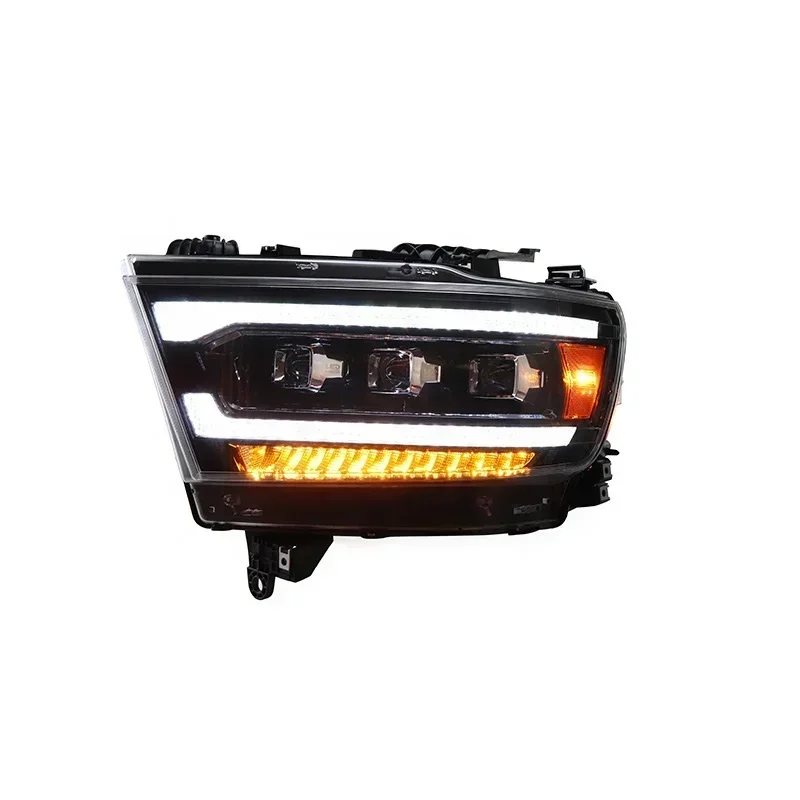 

Auto Accessories Car HeadLights Facelifting Front Head Lamp For Dodge Ram 1500 2019+ LED Modified Front Headlight Assembly
