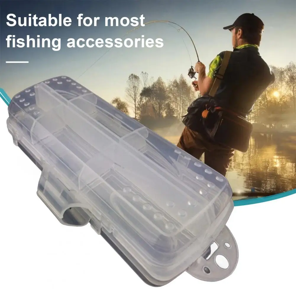 12-compartment Fishing Box Waterproof Fishing Lure Box with 12 Compartments for Artificial Baits Accessories Heavy for Anglers