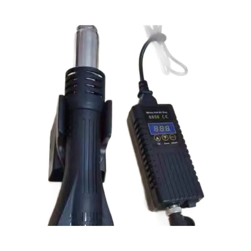 2 In 1 Adjustable Temperature 8586 858D Hot Air Gun Soldering Station 8118 Mobile Phone Repair Tool Iron