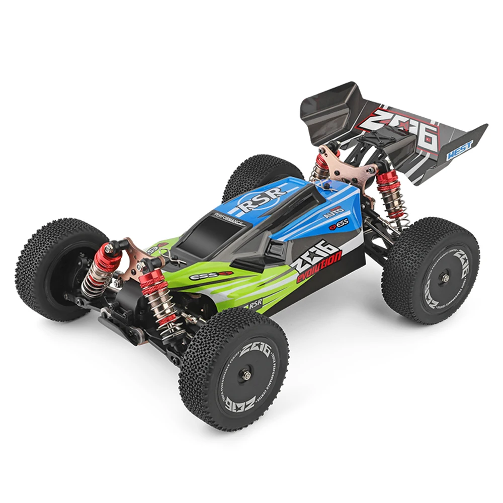 Wltoys XKS 144001 1/14 RC Car High Speed Racing Car 2200mAh Battery 60km/h 2.4GHz RC Buggy 4WD Off-Road Drift Car RTR