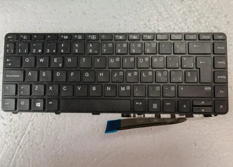 Hiszpańska klawiatura do HP ProBook 430 G3 440 G3 445 G3 430 G4 440 G4 640 G2 645 G2