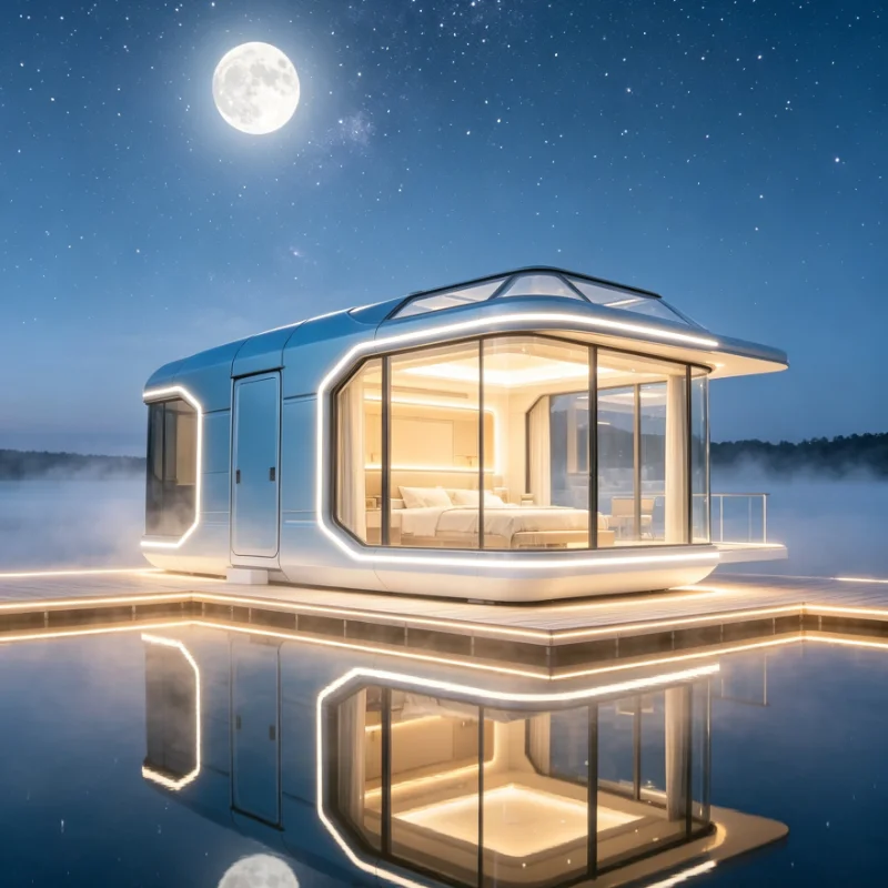 Customized Expandable Pod Home Garden Office Modern Style Durable Material Ventilation System Weather Resistant