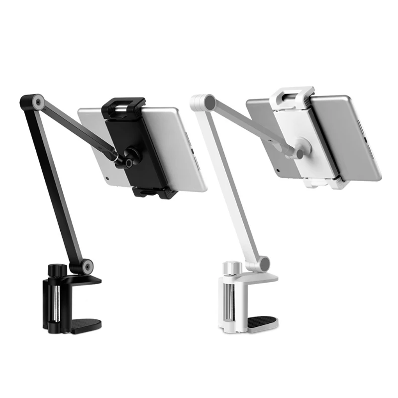 

Aluminum Alloy Tablet Stand Long Arm Holder 360° Rotation for 4-13“