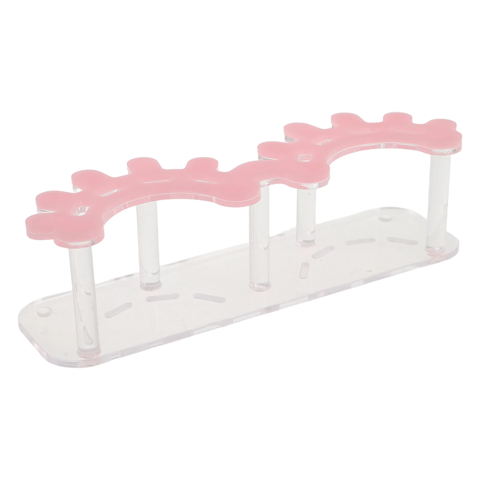 Supporto per pinzette per ciglia in acrilico Organizzatore per ciglia a 8 slot Supporto per strumenti per estensione ciglia Supporto da tavolo per salone Organizzatore di strumenti per salone