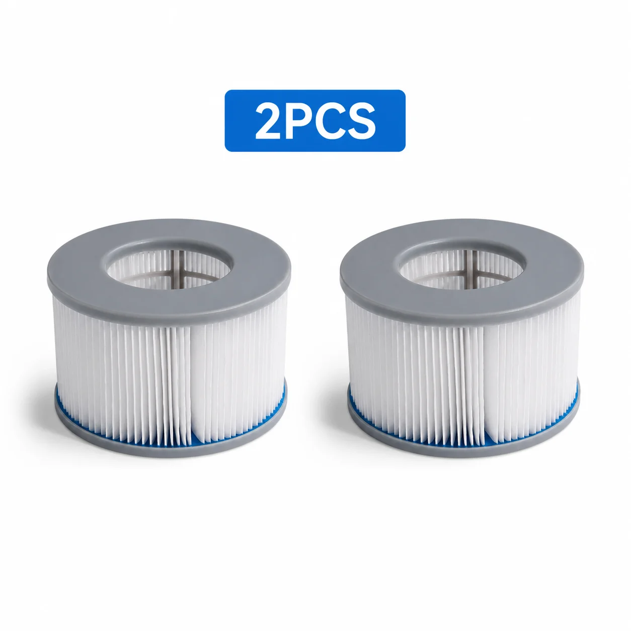 2–8 Stück Schwimmbadfilter für MSPA aufblasbare Whirlpool-Spa-Badewanne, Wasserfilterkartusche, Pumpen-Ersatzset, M-Spa-Schwimmbad – Detail 5