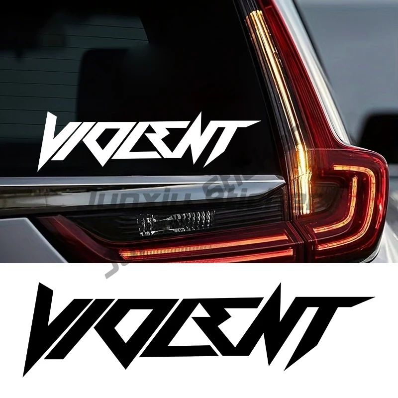 

VIOLENT Motorcycle Stickers Motorbike Fuel Tank Fairing Racing Helmet Waterproof Vinyl Decals Sunscreen Moto Decoration