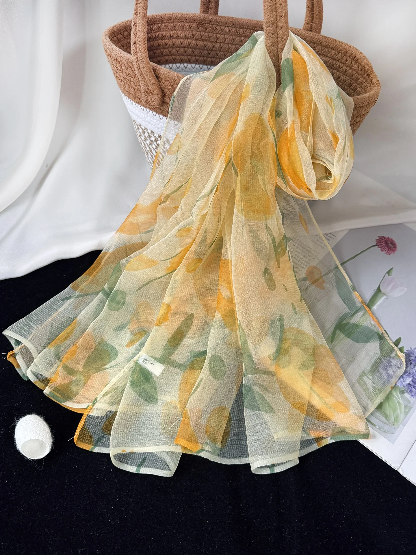 lenco-de-seda-leve-feminino-elegante-com-protecao-solar-para-o-pescoco-estampa-floral-estilo-coreano-ideal-para-primavera-e-outono-presente-para-maes