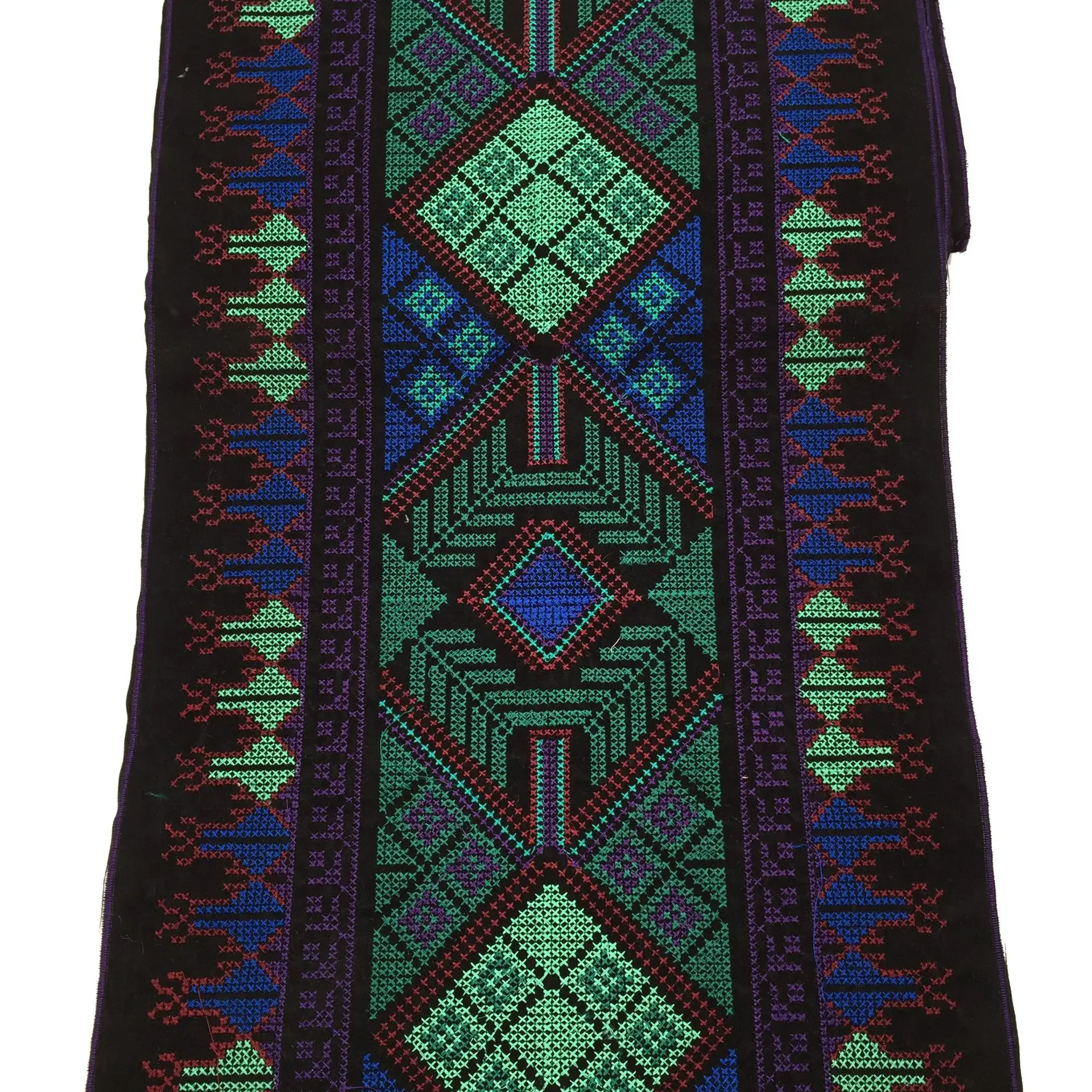 Ethnic Trims Geometric Ribbon, DIY Sewing Dress Decoration, 1Yards