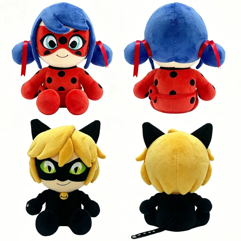 Novos Brinquedos de Pelúcia Periféricos do Jogo de Anime Ladybug Girl, Segunda Edição, Presentes de Aniversário para Amigos, Enfeites para Quarto e Bonecas