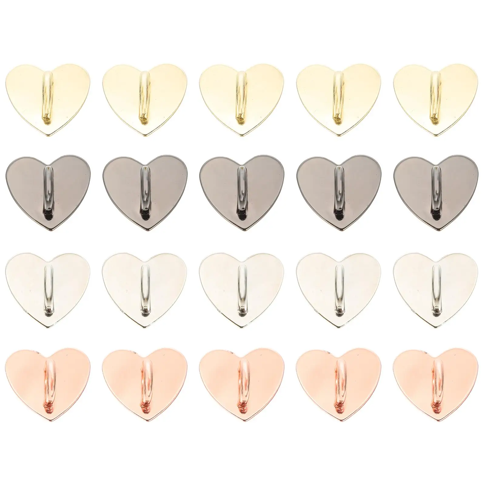 

20 Pcs Telephone Mobile String Clip Cellular Wallet Alloy Holder DIY Case Buckles