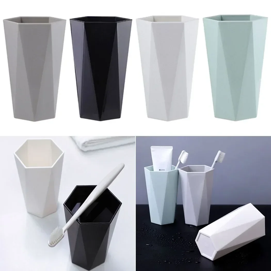 

300ML Bathroom Toothbrush Cup Nordic Travel Set Wash Brush Cup Mouthwash Cup Toothbrush Glass Couple Mugs Bathroom Accessories