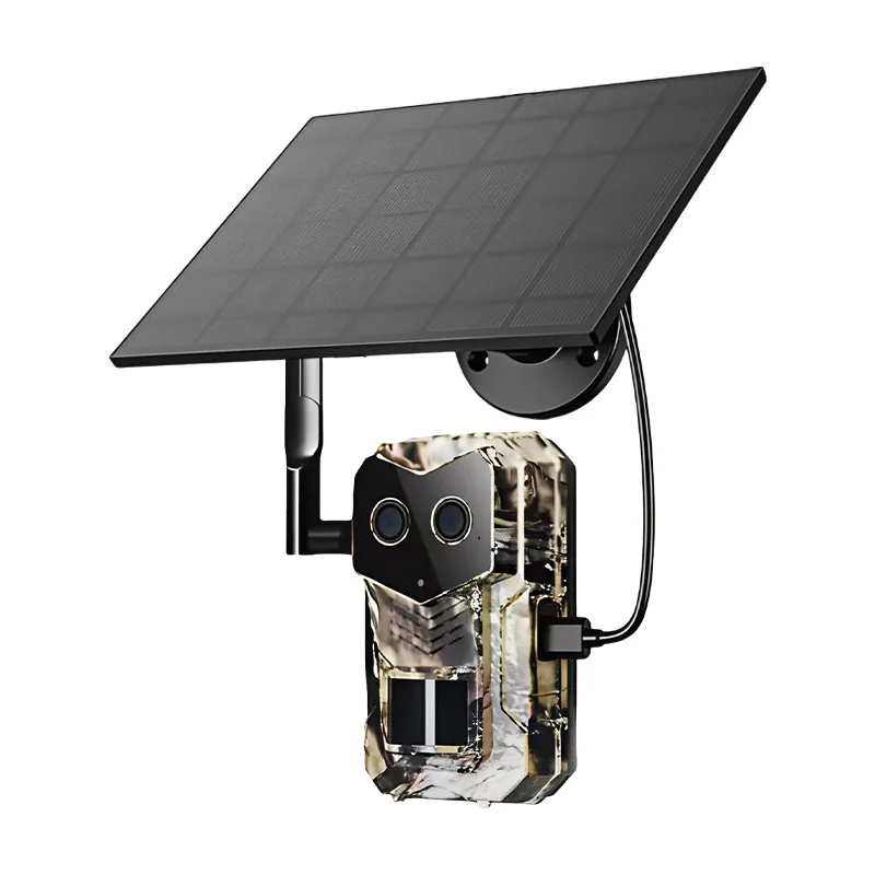 4MP 1440P Solar Power Low Comsunption  4G Camera Wild-life Hunting Camera Outdoor  Trail Camera