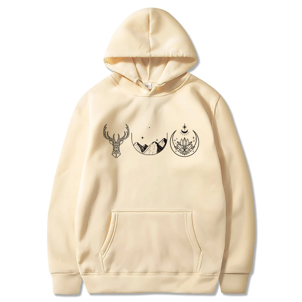 Schauspieler Velaris Hoodie Nacht Court Acotar Pull lover Thron aus Glas SJM Kapuze Sweatshirt Stadt von Starlight Sarah J Mass Hoodies