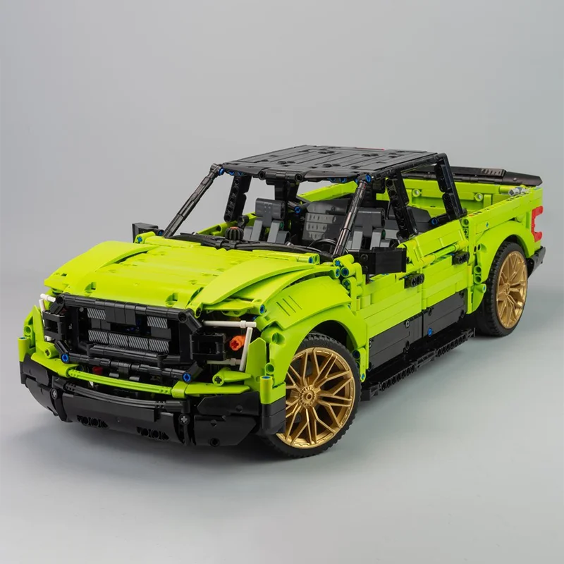 2742 قطعة MOC لاقط كلاسيكي 42115 نموذج B Fordes F150 تصميم شاحنة أمريكية لتقوم بها بنفسك نموذج اللبنات ألعاب عيد ميلاد هدية