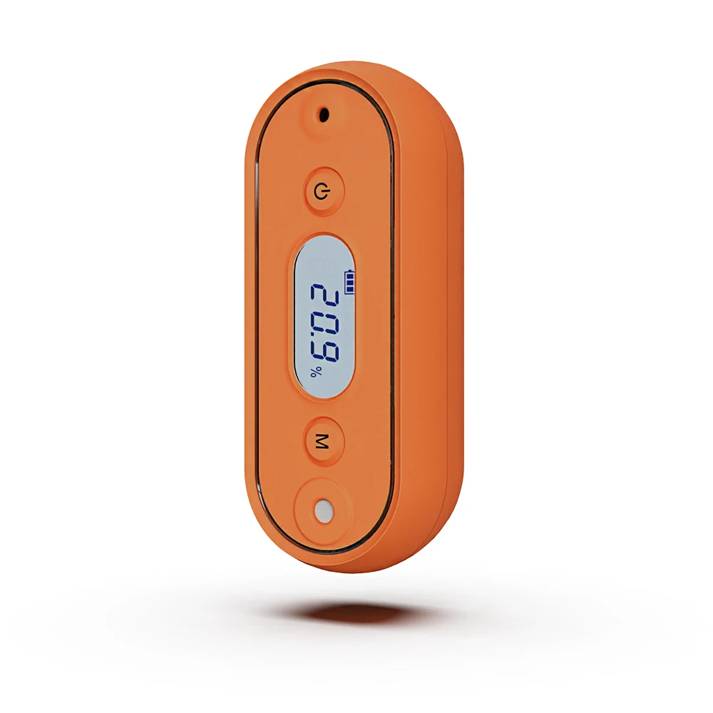 Upgraded O2 Tester, Portable Tester, IP67 Protection Grade, with Vibration, Dust and Explosion Proof, Home - Orange