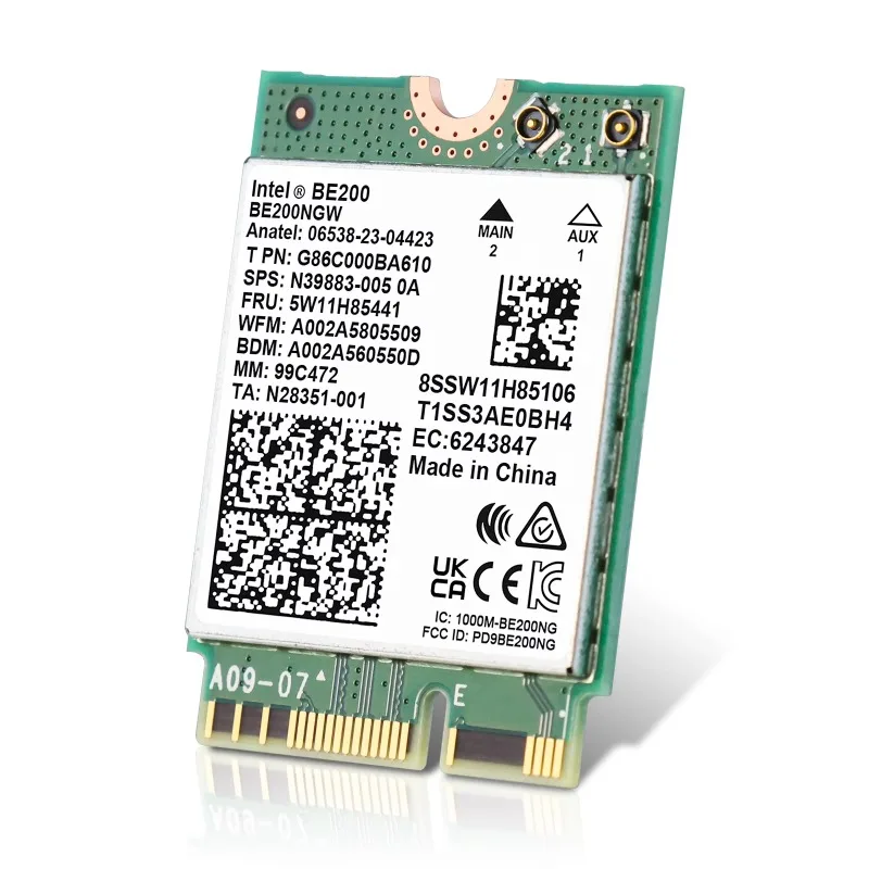 EDUP High Speed Wifi 7 BE200 Intel PCIe Wifi Card Express Server Network Card Wifi Bluetooth Pcie Card