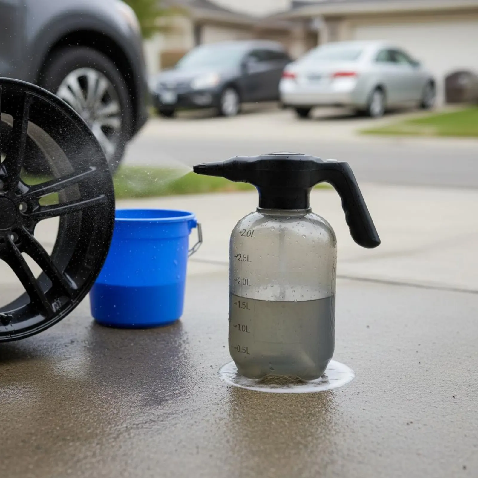 

Автоматический дозатор для полива растений с большой емкостью, на батарейках, с эргономичной ручкой