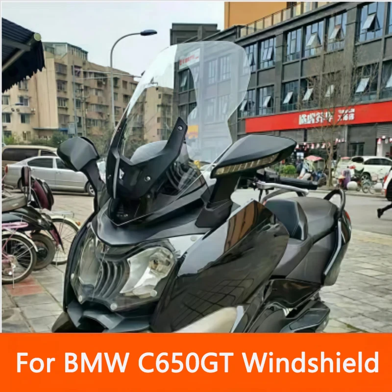 Fit For BMW C650GT C650 GT C650 GT Motorcycle Modification Front Screen Wind Shield Windshield Chest Protector 4 mm Thickness