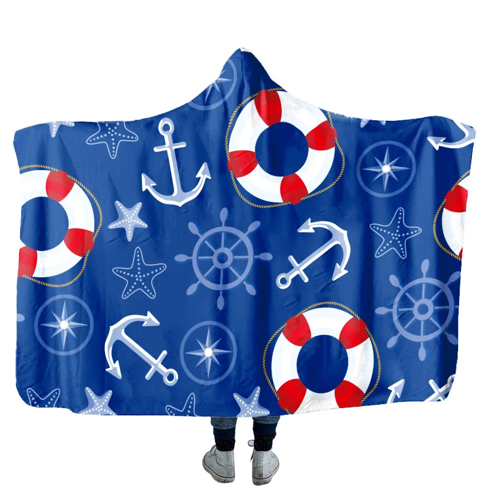 

Customizable Casual Hooded Cloak, Flannel Lamb Wool, Polyester Custom-made Pictures Striped Plaid Solid Color Fonts Wholesale